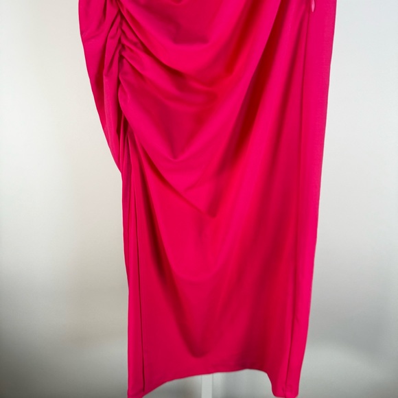 Sarin Mathews Womens One Shoulder Ruched Bodycon Dress. Size xs. - Picture 3 of 17